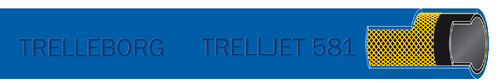 Manguera para productos alimentarios - TRELLJET 581  - Trelleborg Industrial Hose - de caucho / de alta presión / de alta temperatura