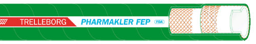 Manguera para productos químicos - PHARMAKLER FEP - Trelleborg Industrial Hose - para productos alimentarios / para cloro / de caucho