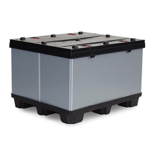 Cajón de PP - TP - CMP srl - para almacenamiento / apilable / con tapa