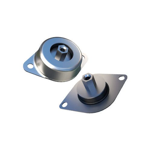 Soporte antivibratorio cilíndrico - VT series - Trelleborg Antivibration Solutions - de caucho / para maquinaria / para armario