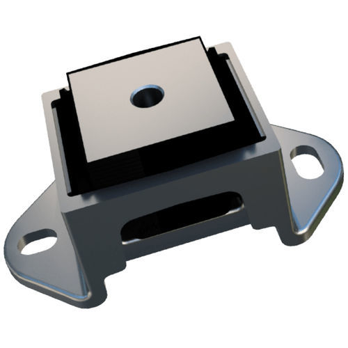 Soporte antivibratorio rectangular - Cushyfloat HD - Trelleborg Antivibration Solutions - de metal / para bomba / para compresor