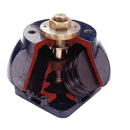 Soporte antivibratorio rectangular - Cushymount  - Trelleborg Antivibration Solutions - de metal / de hierro / de caucho