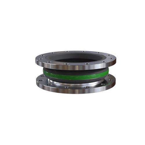 Compensador de dilatación de caucho - ERV Green - Trelleborg Antivibration Solutions - de acero / de PTFE / redondo