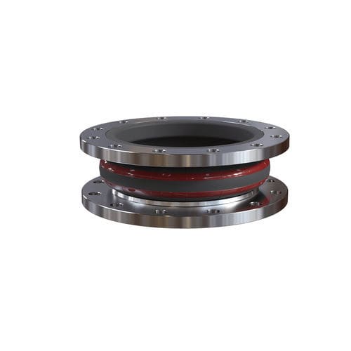 Junta de dilatación de caucho - ERV Rotex - Trelleborg Antivibration Solutions - de acero / de PTFE / redonda