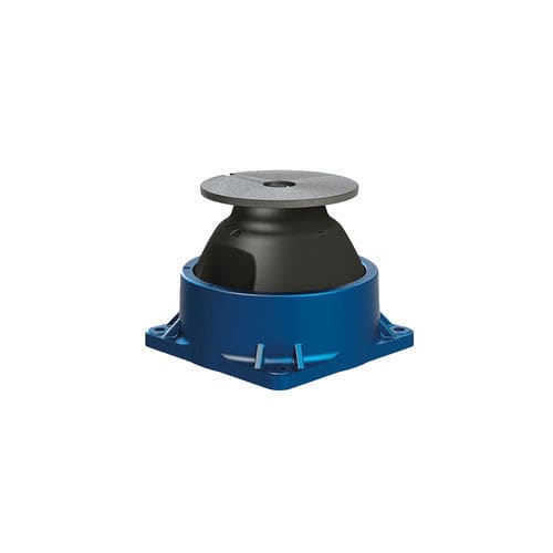 Soporte antivibratorio cilíndrico - Metacone™ series - Trelleborg Antivibration Solutions - de metal / de baja frecuencia / con reducción de ruido