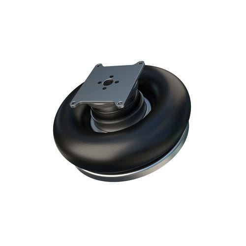 Muelle de compresión - Trelleborg Antivibration Solutions - cónico / de aire / para tren