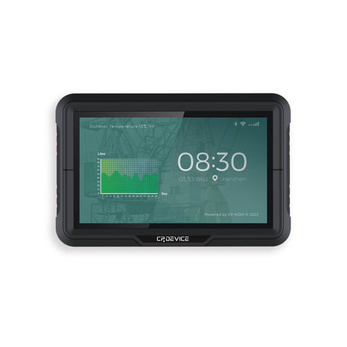 Terminal embarcable reforzado - SPRING 7 - Shenzhen CPDEVICE Technology Co., Ltd. - 7" / ARM Cortex / Quad Core