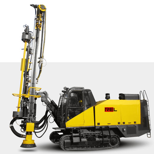 Perforadora para agujeros de dinamitado - C615 H series - Revathi equipment Ltd - de extracción de testigos / con orugas / rotativa