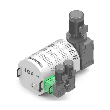 Intercambiador de filtros continuo - Aceretech - de disco circular / hidráulico / automático