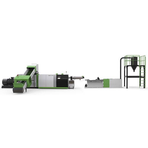Unidad para reciclado para material plástico - ACS-H - Aceretech - con granulación / mediante trituración