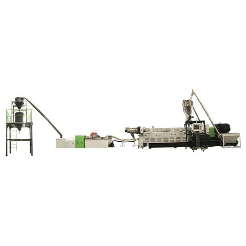 Granuladora de dos husillos - ATE - Aceretech - para desechos de plásticos / para material plástico / para laboratorio