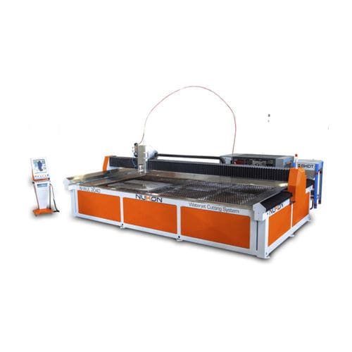 Máquina de corte con chorro de agua - N-WJL - Laser - para textiles / para aluminio / para titanio