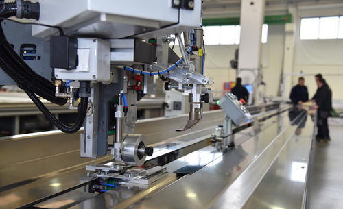 Máquina de soldar de aire caliente - SM-216-SA - SolarEdge Automation Machines S.p.A. - automática / para films / para PVC