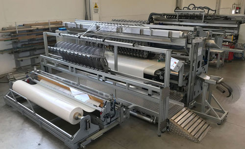 Máquina de soldar automática - SM-321-HA - SolarEdge Automation Machines S.p.A. - para textiles / multipuesto