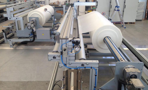 Máquina de soldar automática - SM-450-SA - SolarEdge Automation Machines S.p.A. - para textiles / para PVC / multiaxiales