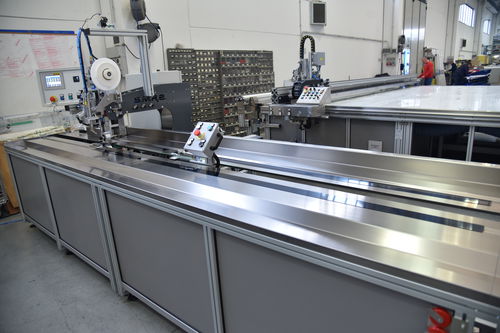 Máquina de soldar por ultrasonidos - SM-216-US - SolarEdge Automation Machines S.p.A. - de aire caliente / automática / en línea