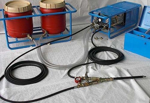 Bomba de pistón - DP-40-PU - Italswiss Engineering S.r.l. - para poliuretano / para resinas / de resinas de dos componentes