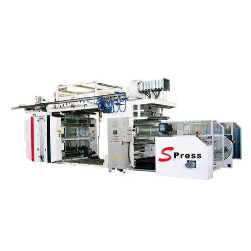 Prensa flexográfica stack - sPress - Flexofem srl - de 8 colores / de 6 colores / de 2 colores