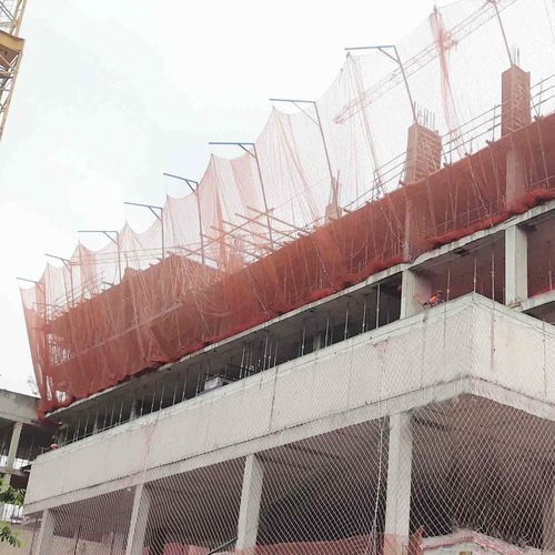 Red de seguridad anticaída para obra - Visor V - Visornets - de gran altura