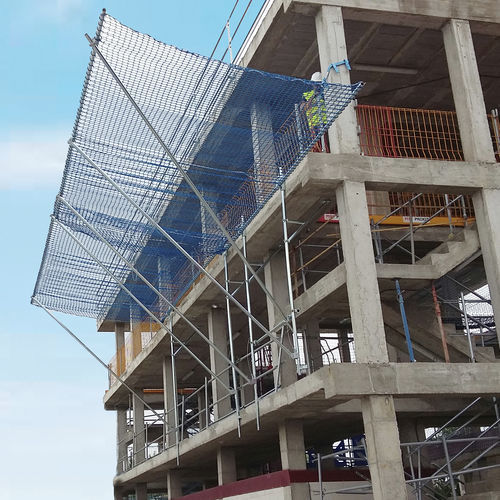 Red de seguridad anticaída para obra - Visor T - Visornets - de gran altura