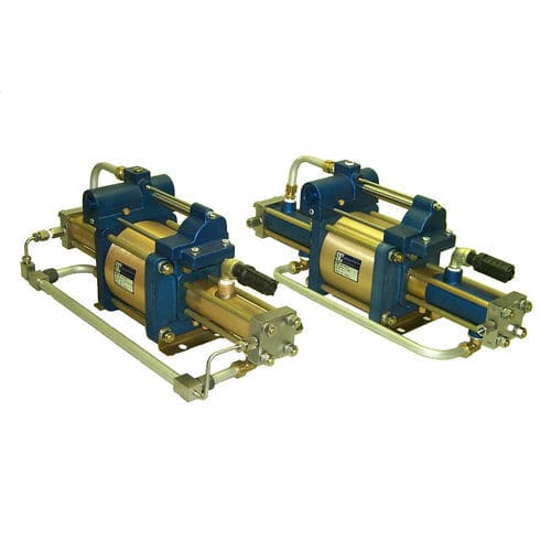 Sobrepresor de gas - GBT-D - GLOBE Airmotors, Test Equipment & Motion Control - de pistón / de aire comprimido / sin aceite