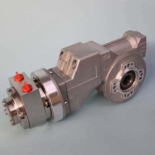 Motor neumático con reductor de tornillo sin fin - VS4DW63FG7 - GLOBE Airmotors, Test Equipment & Motion Control - con paleta / para altas cargas / estándar