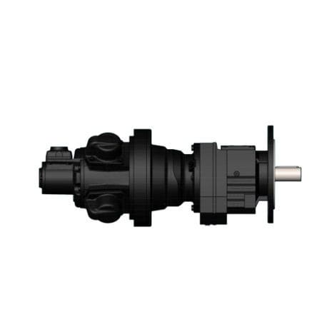 Motor neumático de pistón radial - RM110 series - GLOBE Airmotors, Test Equipment & Motion Control - estándar / con brida