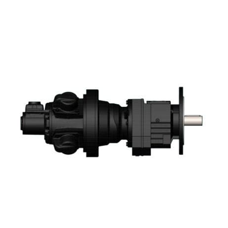 Motor neumático de pistón radial - RM210 series - GLOBE Airmotors, Test Equipment & Motion Control - estándar / con brida