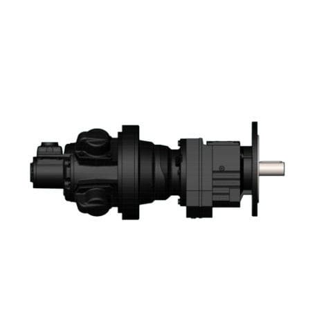 Motor neumático de pistón radial - RM310 series  - GLOBE Airmotors, Test Equipment & Motion Control - estándar