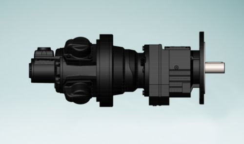 Motor neumático de pistón radial - RM610 series - GLOBE Airmotors, Test Equipment & Motion Control - lubricado / con reductor / de alto par