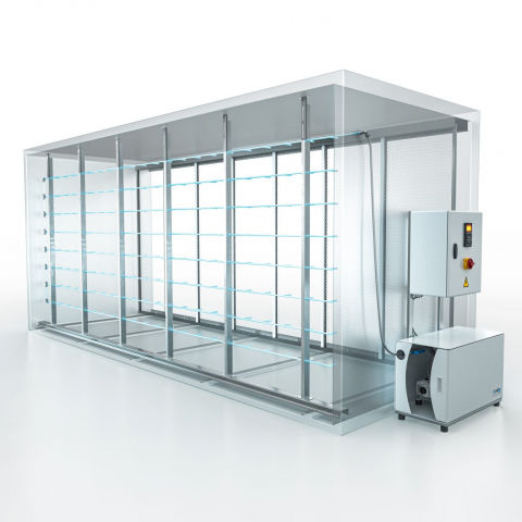 Humidificador de aire - Jetvap® – Basic - Lavair AG Klimatechnik