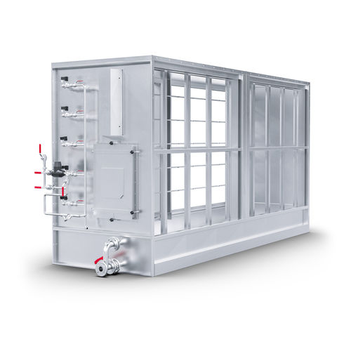 Humidificador de aire - NETVAP® - Lavair AG Klimatechnik - de pulverización de agua / fijo / de alta presión