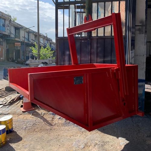 Cangilón para elevador de metal - Bayrakcı İnşaat Metal San. Tic. Ltd. Şti. - para cargas pesadas / para obra de construcción