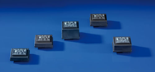 Transformador de impulsos - EI 34 series - HAHN - Elektrobau - encapsulado / para la electrónica / monofásico