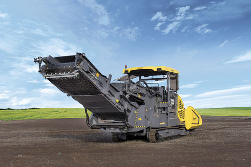 Alimentador de banda - BMF 2500 S FLEXMIX - BOMAG - de rodillos / de transporte / de cinta transportadora