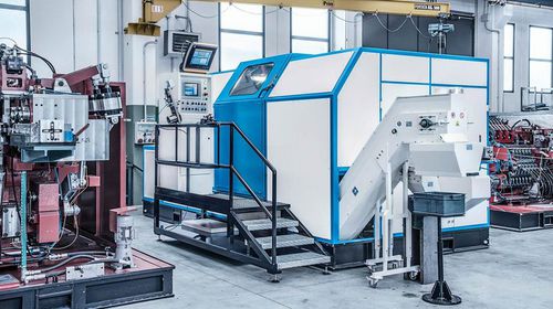 Máquina de rolado en frío CNC - Carlo Salvi CS 613 - Hatebur - Carlo Salvi