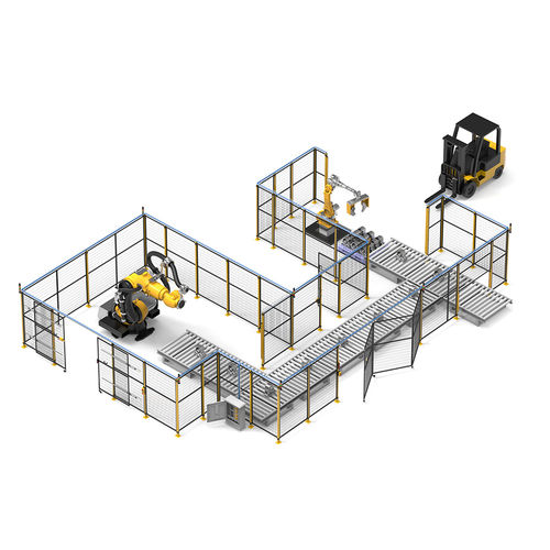 Tabique de taller - Ningbo Vichnet Technology Co., Ltd - para almacenamiento / para la protección de áreas / de protección de máquina
