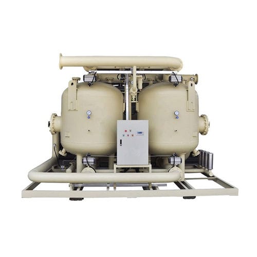 Secador de aire comprimido por adsorción regenerados por el calor de compresión - Suzhou Nate Gas Systems Company - por adsorción con aporte de calor / refrigerado por aire / de alta temperatura