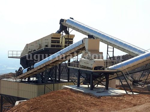 Machacadora de impacto - UTK series - Uğurmak Crushing and Screening Plants - estacionaria / alta capacidad / secundaria