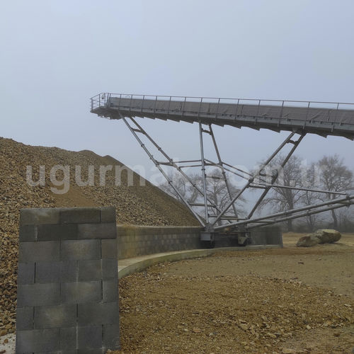 Transportador de banda - Uğurmak Crushing and Screening Plants - helicoidal / de carga / de descarga