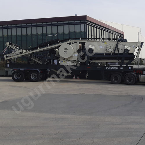 Unidad de machacado y cribado de mandíbula - SKE - Uğurmak Crushing and Screening Plants - móvil / secundaria