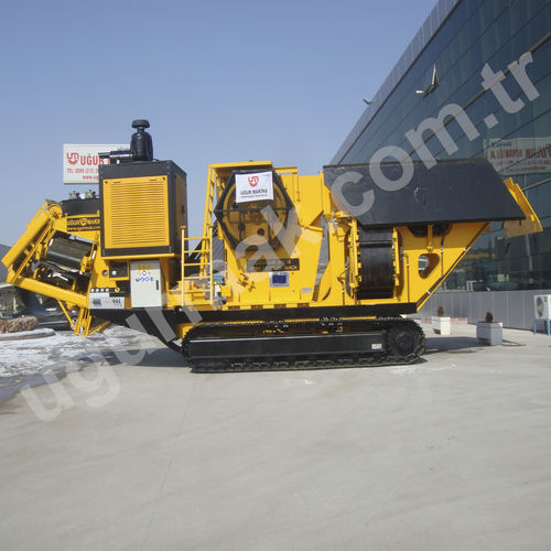 Machacadora de mandíbula - UPK - Uğurmak Crushing and Screening Plants - móvil / con orugas
