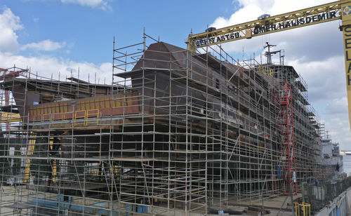 Andamio fijo - UNISCAFF SHIPYARD - OZLER FORMWORK AND SCAFFOLDING SYSTEMS - de fachada / modular