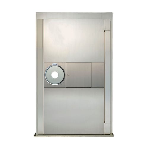 Puerta abatible - Kumahira - de metal / para interior / ignifugada