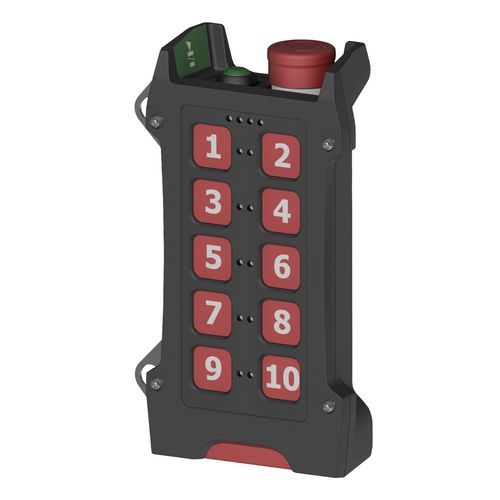 Telemando con 10 botones - Push A-E-F-O - E-CHRONOS - de radio / con botones / para polipasto