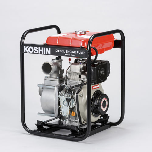 Bomba de rotor - STY-80D - KOSHIN LTD - de agua / para fangos / con motor diésel