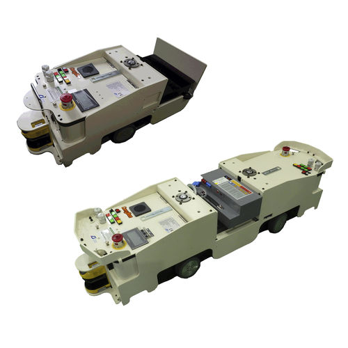 AGV de transferencia - CarryBee S type - Aichikikai techno system co.,ltd. - con guiado magnético