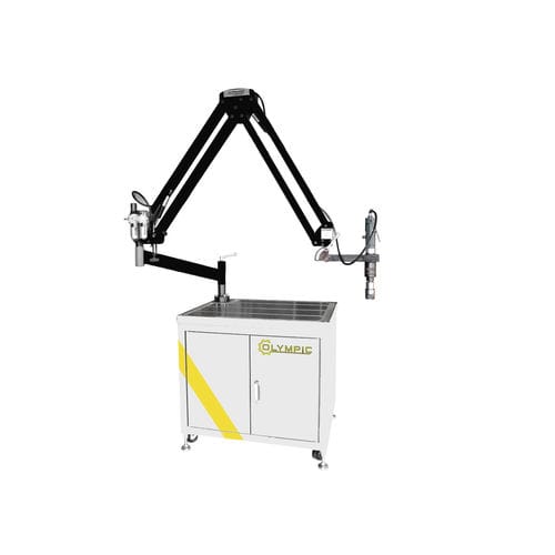 Máquina de roscado con brazo articulado - BT series - Didelon - neumática / hidráulica / con mesa móvil