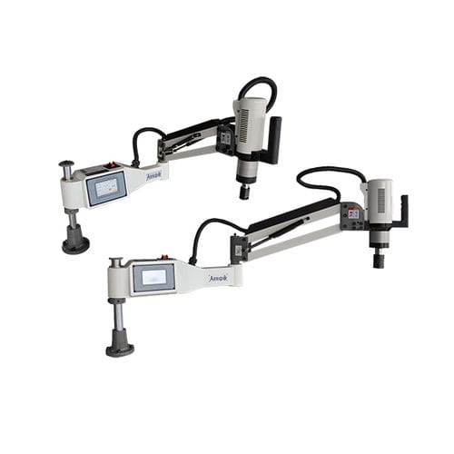 Máquina de roscado con brazo articulado - BTE series - Didelon - eléctrica / control de velocidad
