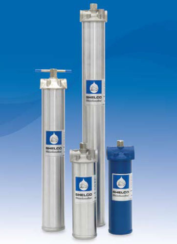 Cárter de filtro de un solo cartucho - FOS / FOSBN / FOC series - Shelco Filters - para líquido / de acero inoxidable / sanitario